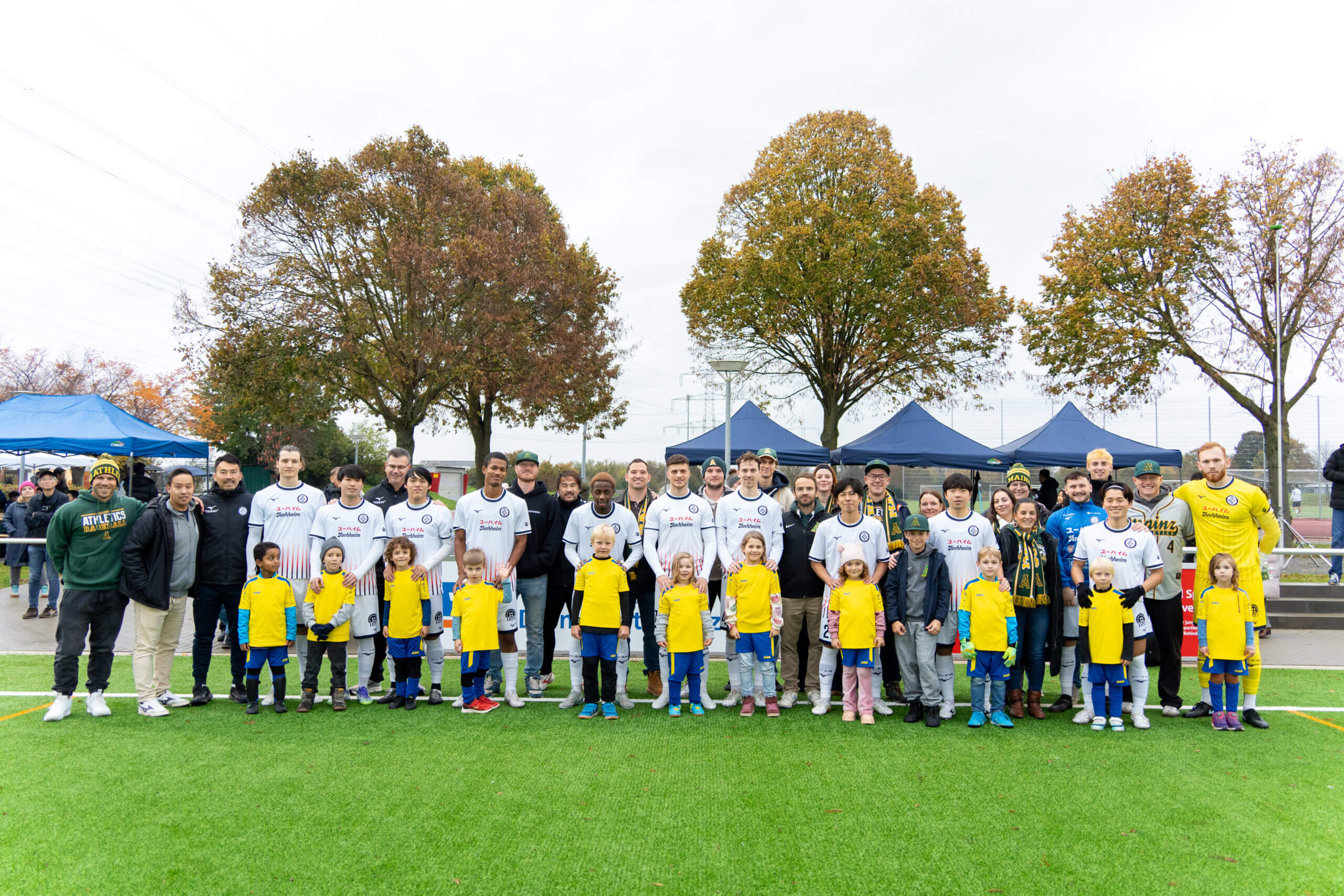 Mainz Athleticsの皆様を招待しキックオフセレモニーを実施